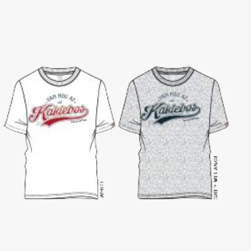 Limited Stock Kakiebos Mens Short Sleeve Tee Grey Mel