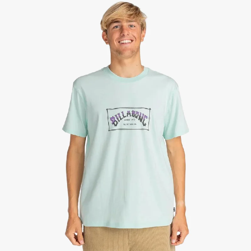 Price Rollback Billabong Mens Arch Short Sleeve Tee Seaglass