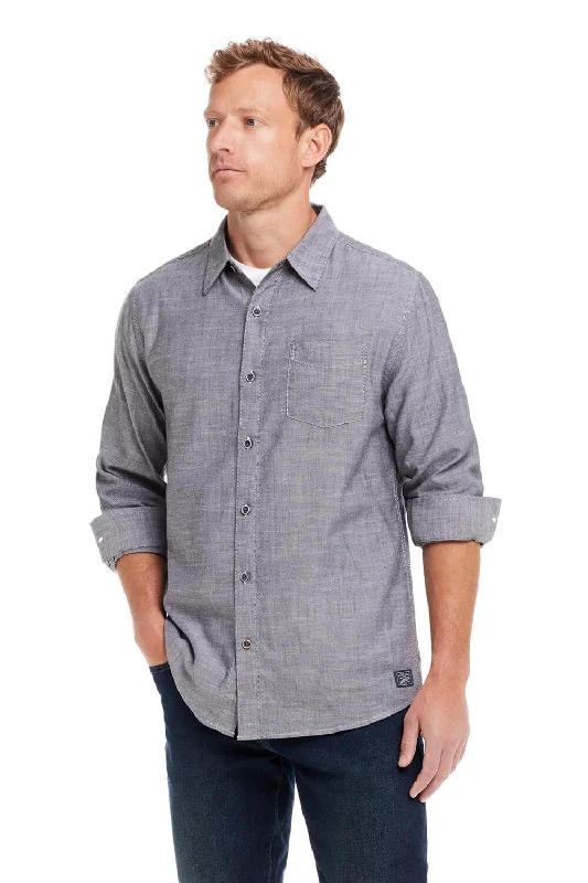Grand Opening Sale Weatherproof Vintage Winter Oxford Button Down Shirt for Men in Meteorite | F2485808GK-METEORITE